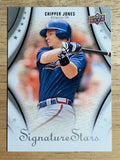 2009 Upper Deck Signature Stars #25 Chipper Jones