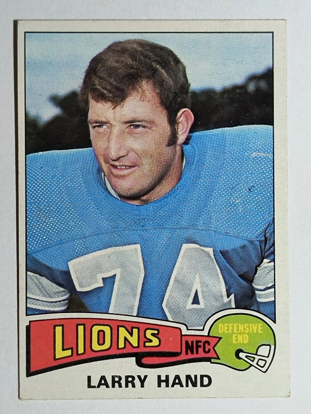 1975 Topps #42 Larry Hand (EX)