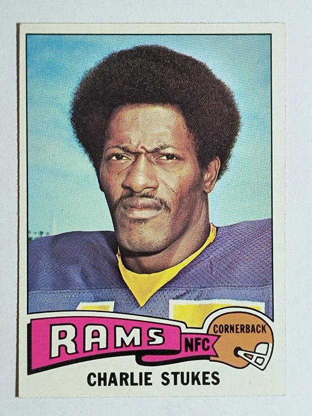 1975 Topps #66 Charlie Stukes (NM)