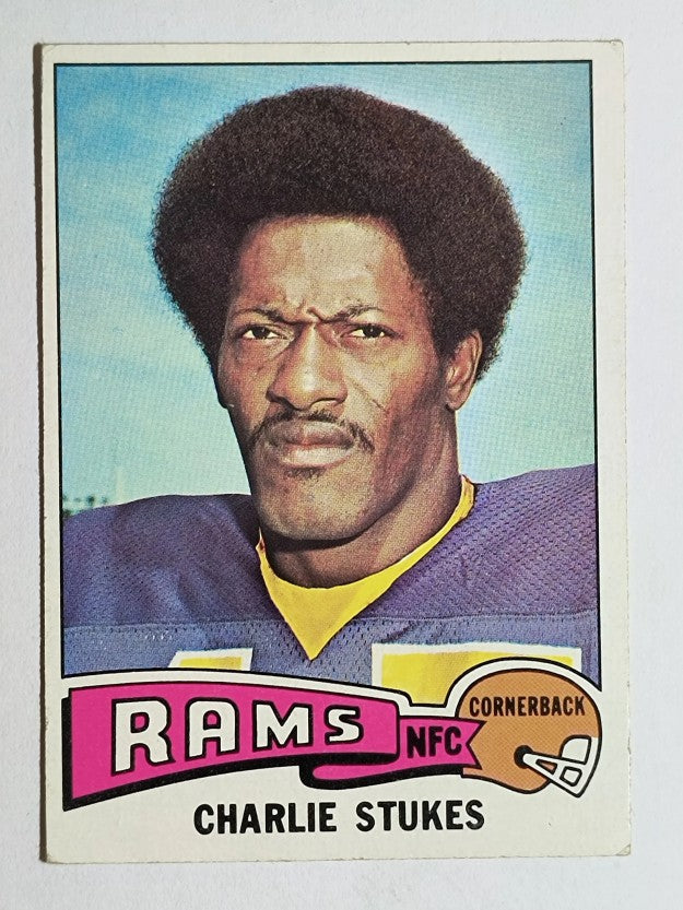 1975 Topps #66 Charlie Stukes (EX)