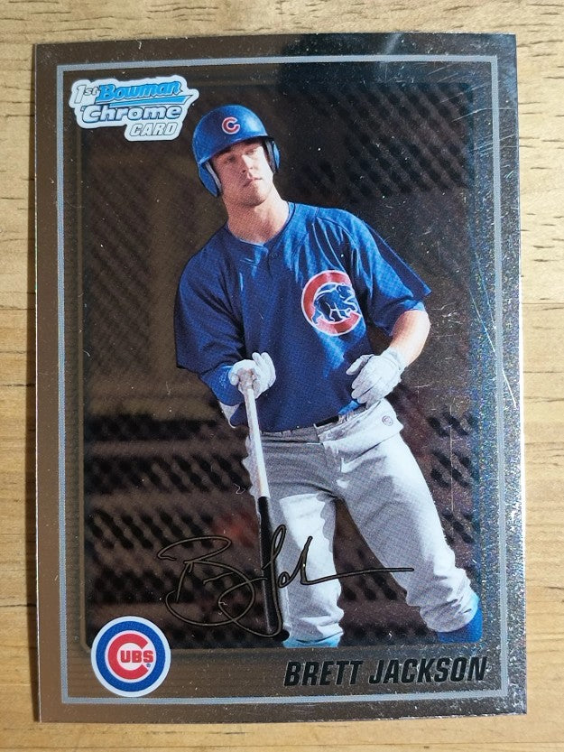 2010 Bowman Chrome Prospects #BCP93A Brett Jackson