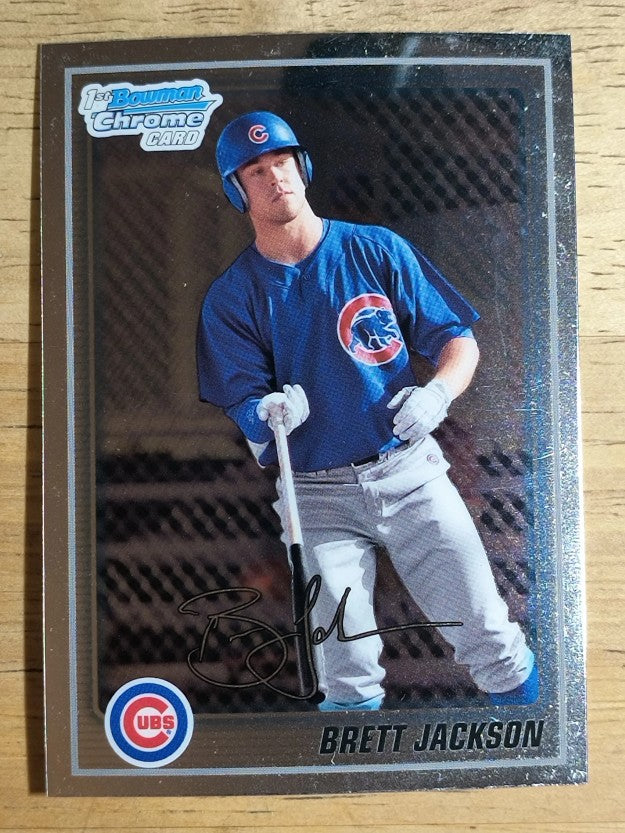 2010 Bowman Chrome Prospects #BCP93A Brett Jackson