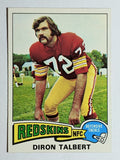 1975 Topps #106 Diron Talbert (NMMT)