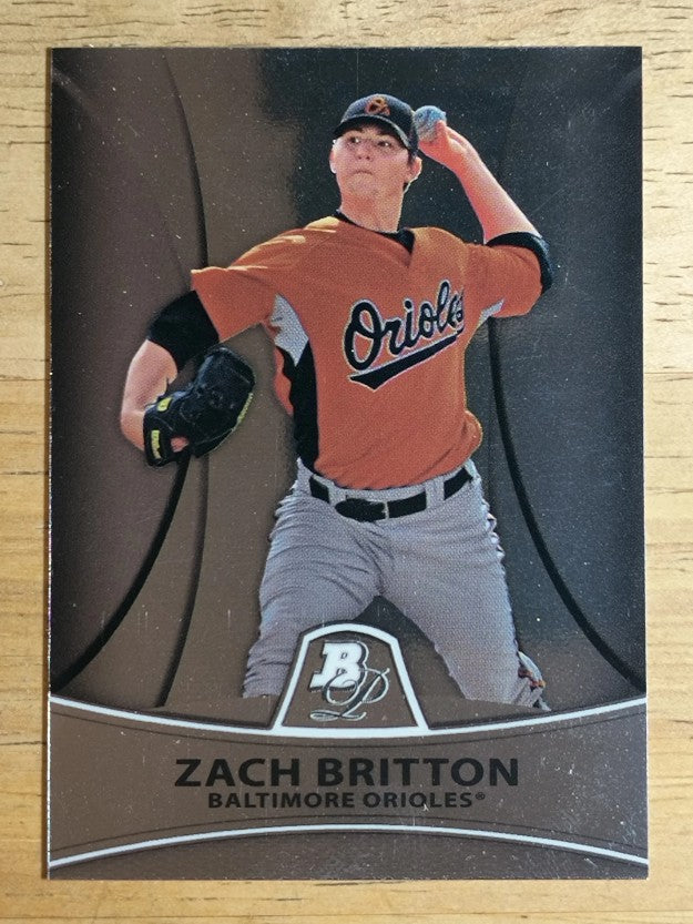 2010 Bowman Platinum Prospects #PP7 Zach Britton