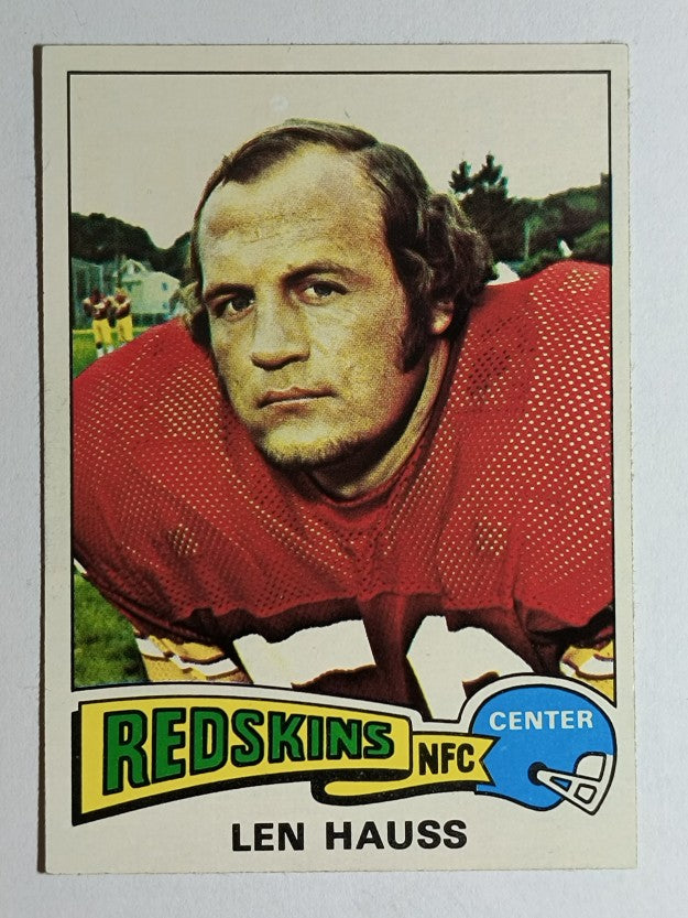 1975 Topps #134 Len Hauss (NM)