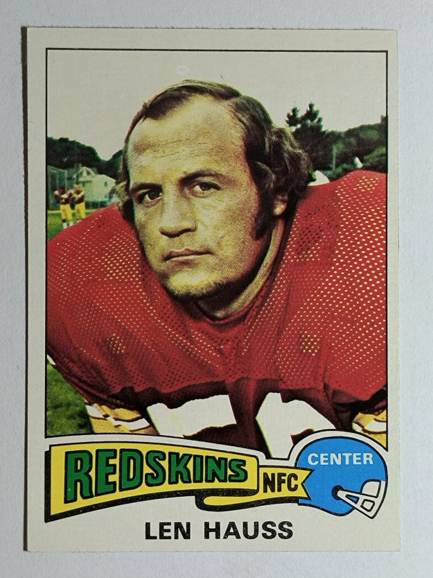1975 Topps #134 Len Hauss (EX)