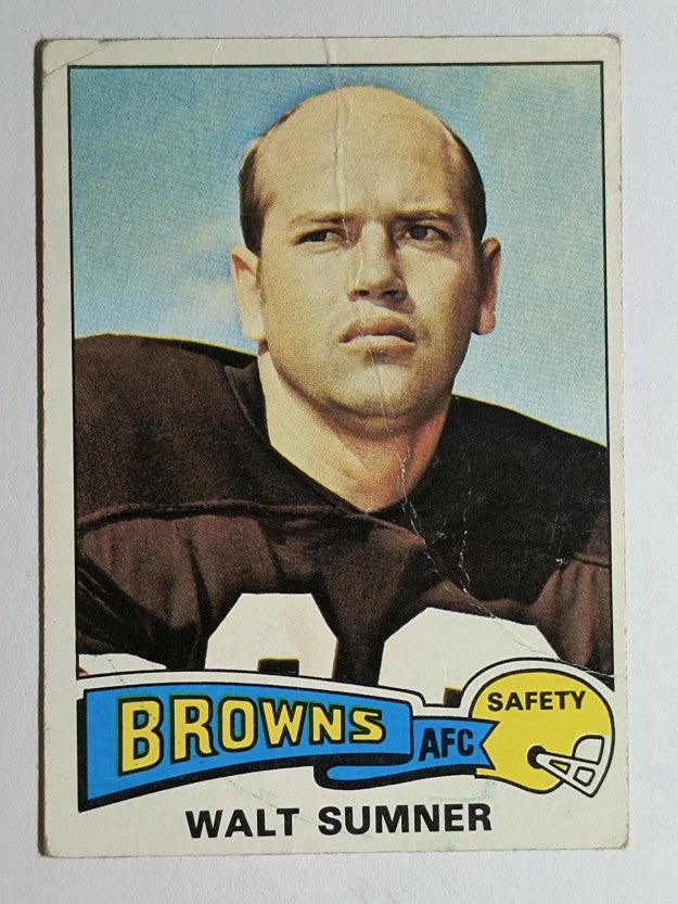 1975 Topps #137 Walt Sumner (GOOD)