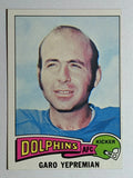 1975 Topps #140 Garo Yepremian (EX)