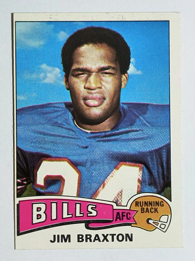 1975 Topps #142 Jim Braxton (VGEX)