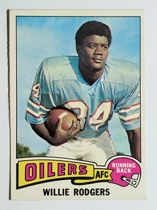 1975 Topps #166 Willie Rodgers RC (VGEX)