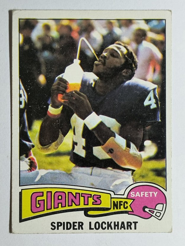 1975 Topps #227 Spider Lockhart (VGEX)
