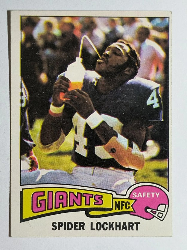 1975 Topps #227 Spider Lockhart (EX)