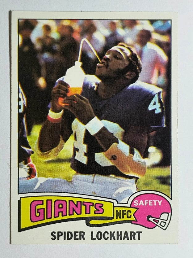 1975 Topps #227 Spider Lockhart (NM)