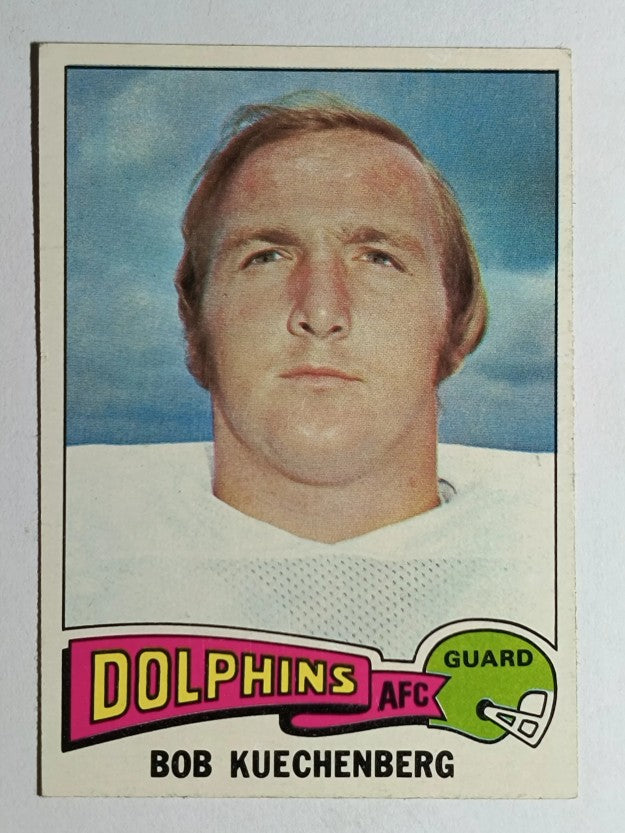 1975 Topps #262 Bob Kuechenberg (EX)