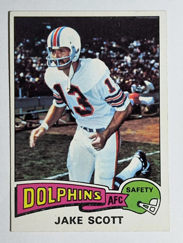 1975 Topps #291 Jake Scott (EXMT)