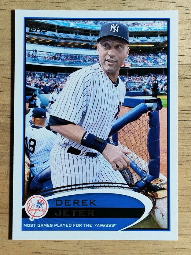 2012 Topps #641 Derek Jeter RB
