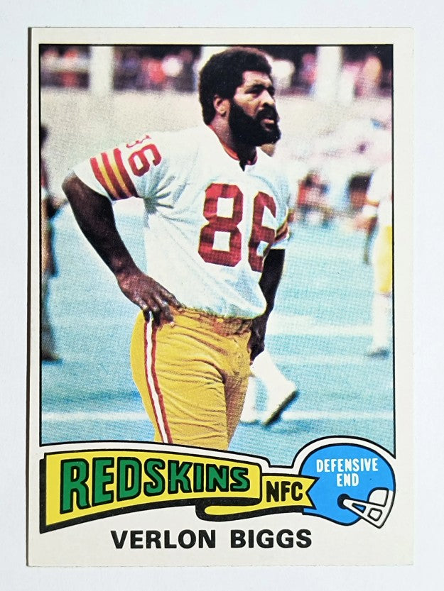 1975 Topps #303 Verlon Biggs (EXMT)
