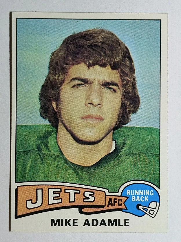 1975 Topps #307 Mike Adamle (NMMT)