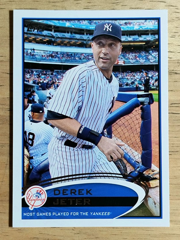 2012 Topps #641 Derek Jeter RB