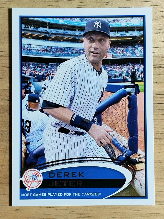 2012 Topps #641 Derek Jeter RB