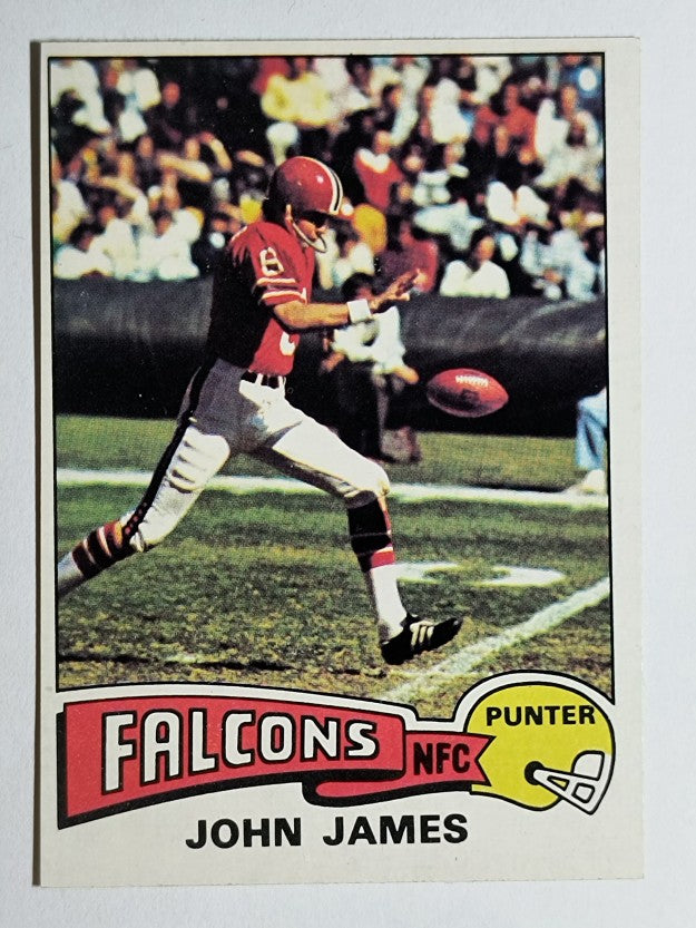 1975 Topps #326 John James (EX)