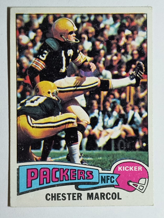 1975 Topps #330 Chester Marcol (EX)