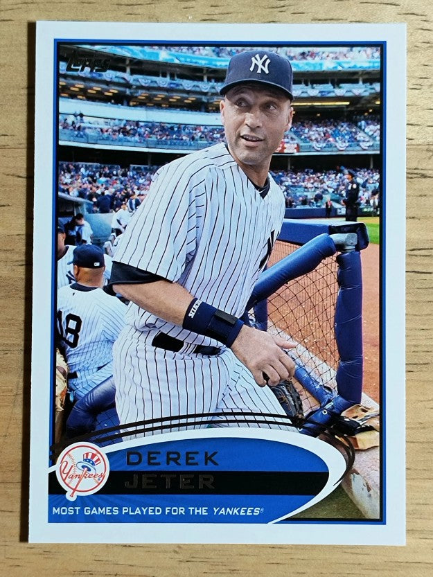 2012 Topps #641 Derek Jeter RB