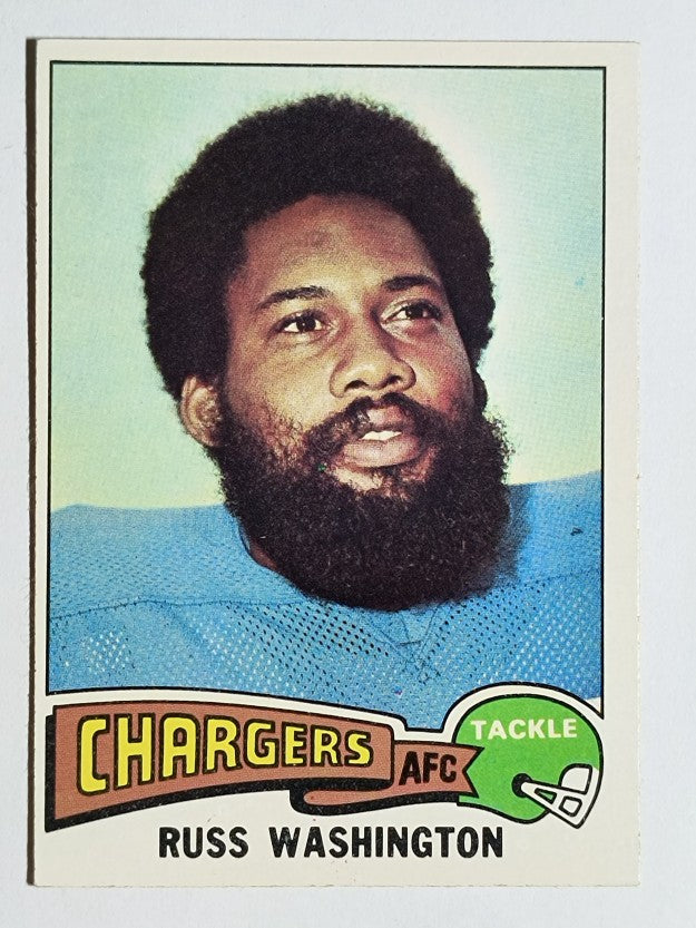 1975 Topps #335 Russ Washington (EXMT)