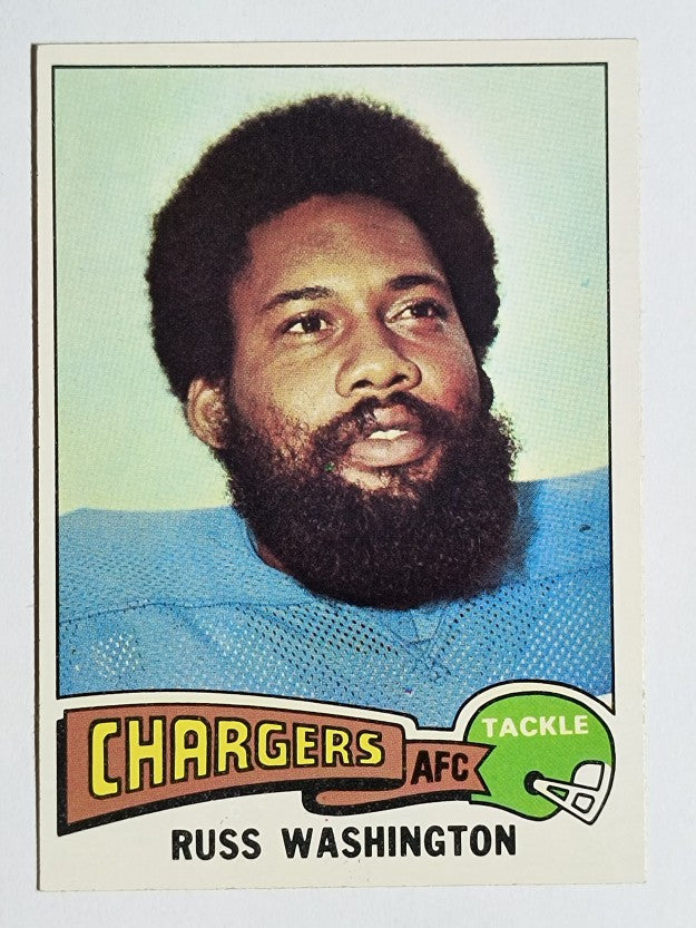 1975 Topps #335 Russ Washington (NM)