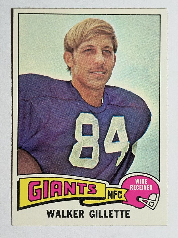 1975 Topps #336 Walker Gillette (NMMT)