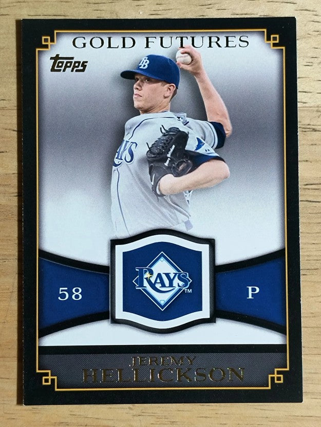 2012 Topps Gold Futures #GF9 Jeremy Hellickson