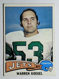 1975 Topps #339 Warren Koegel RC (EX)