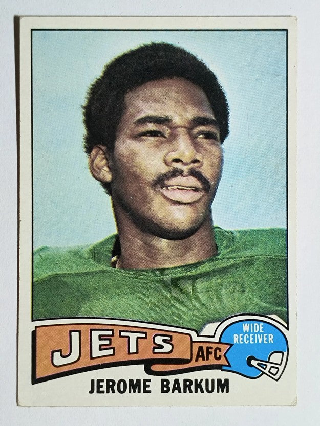 1975 Topps #372 Jerome Barkum (EX)