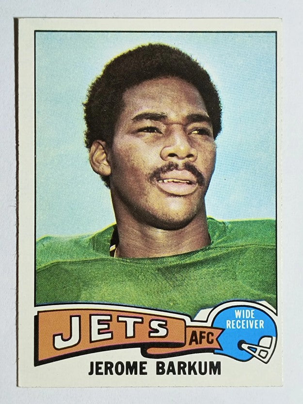 1975 Topps #372 Jerome Barkum (EX)