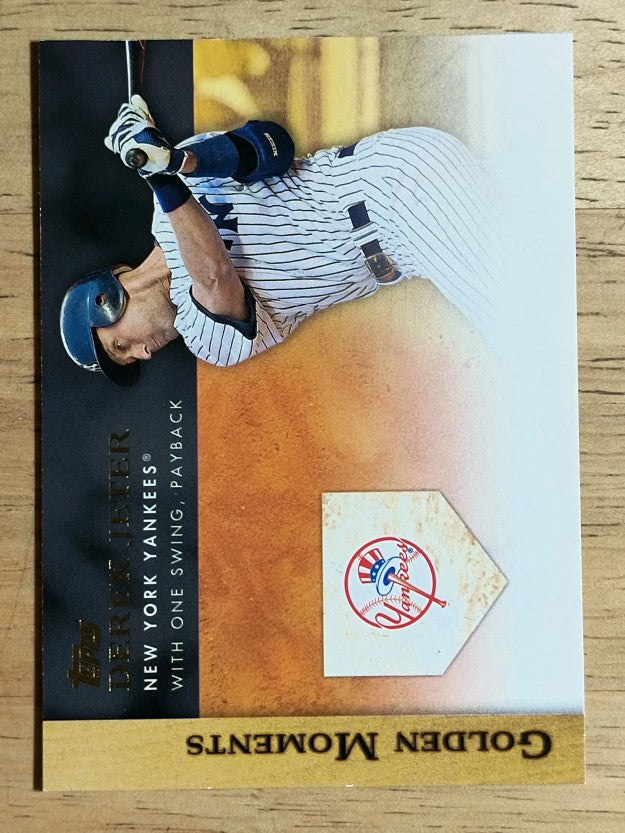 2012 Topps Golden Moments #GM3 Derek Jeter