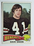 1975 Topps #394 Dave Green RC (VG)