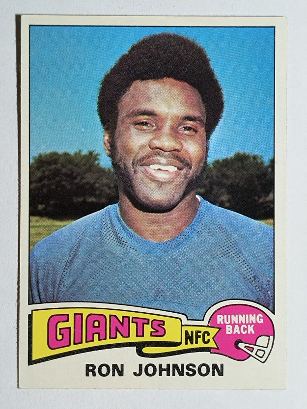 1975 Topps #395 Ron Johnson (NM)