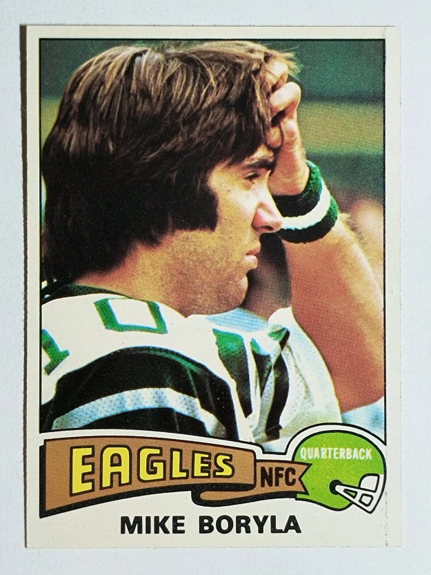 1975 Topps #417 Mike Boryla RC (NM)