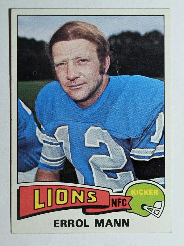 1975 Topps #421 Errol Mann (VG)