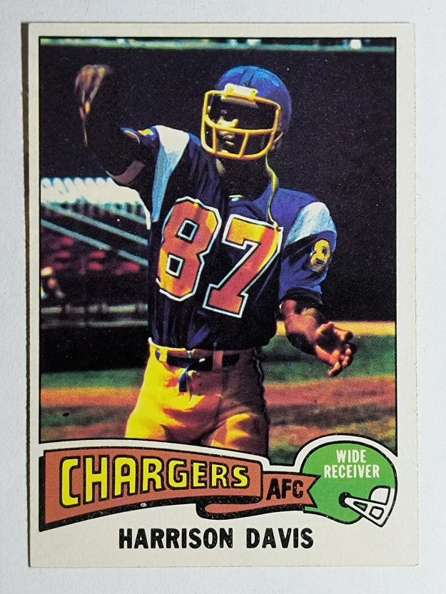 1975 Topps #423 Harrison Davis RC (EXMT)