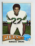 1975 Topps #424 Burgess Owens (EX)
