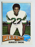 1975 Topps #424 Burgess Owens (EX)