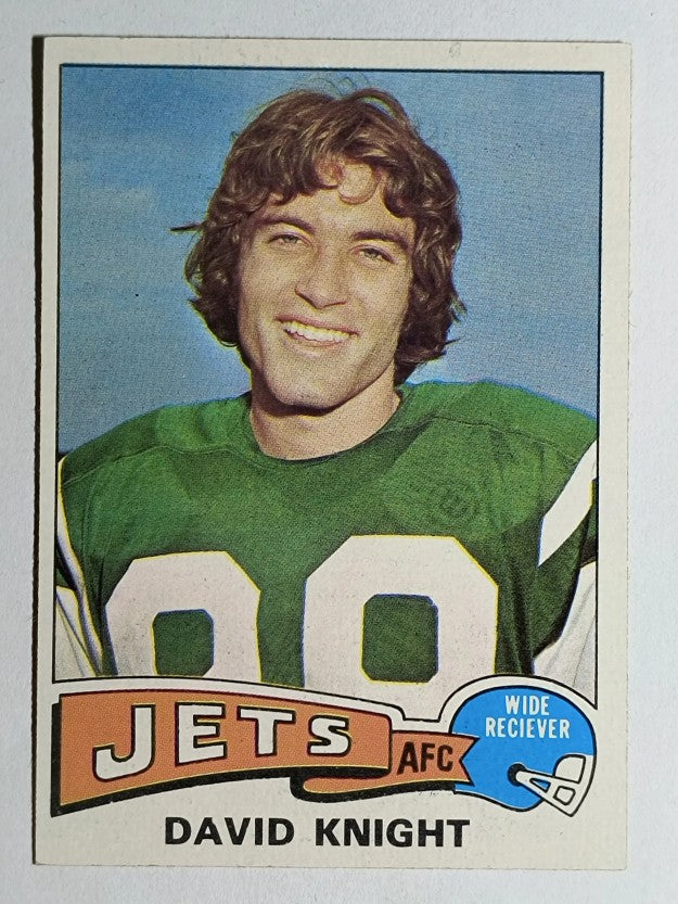1975 Topps #447 David Knight RC (VG)