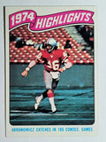 1975 Topps #452 Dan Abramowicz HL (NM)