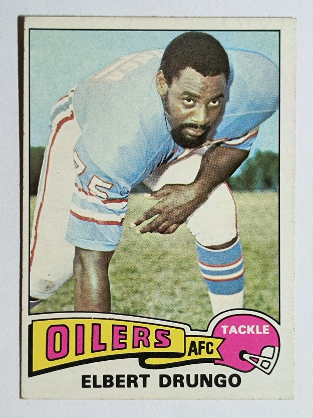 1975 Topps #474 Elbert Drungo (EX)