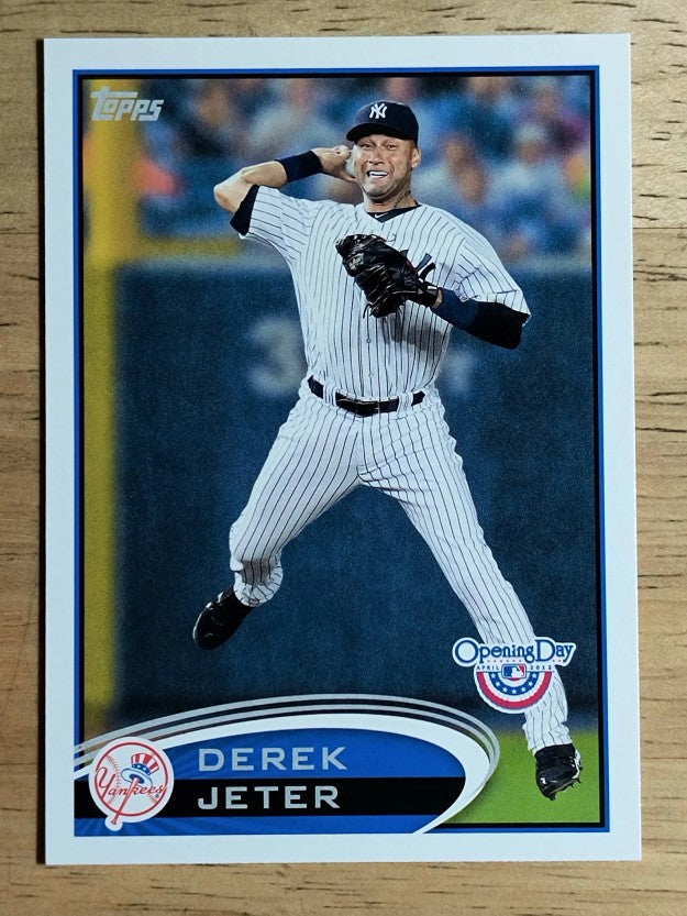 2012 Topps Opening Day #90 Derek Jeter