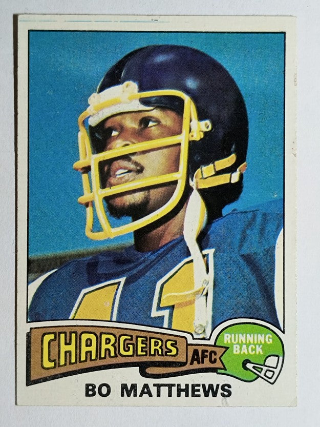 1975 Topps #486 Bo Matthews RC (EX)