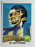 1975 Topps #486 Bo Matthews RC (EX)
