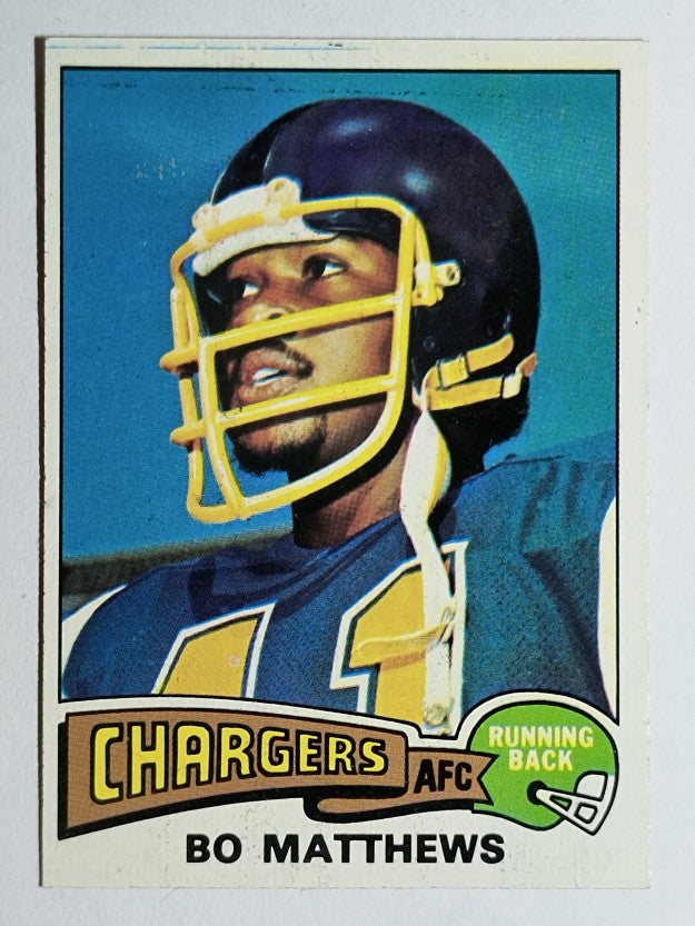 1975 Topps #486 Bo Matthews RC (EXMT)
