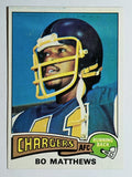 1975 Topps #486 Bo Matthews RC (EXMT)